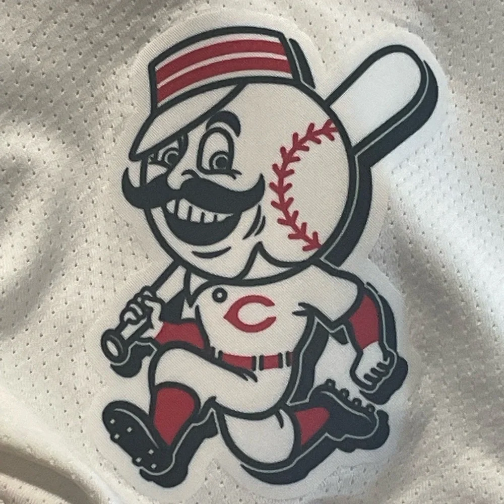Nike Elly De La Cruz Cincinnati Reds MLB Jersey 44 White Men's XL Authentic